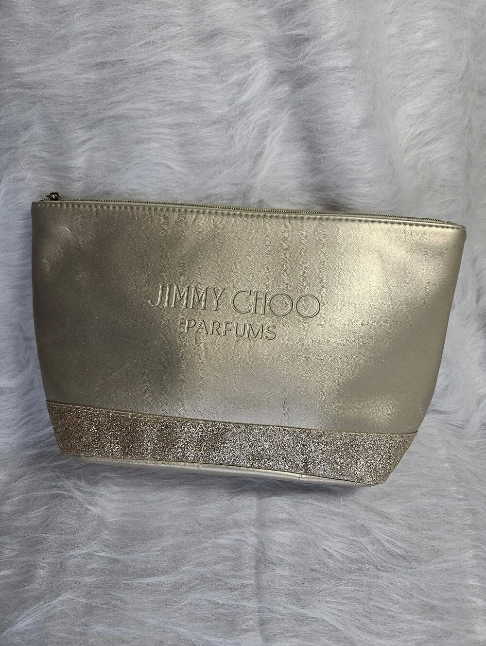 Jimmy Choo Parfums Cosmetic Pouch - Champagne